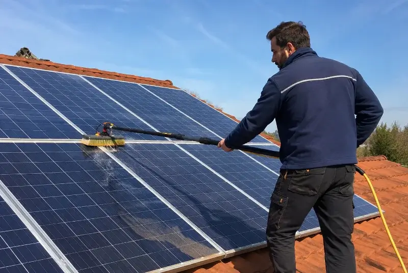 Nettoyage et entretien de panneaux solaires à Tonnay-Charente